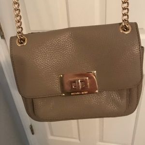 Michael kors taupe crossbody